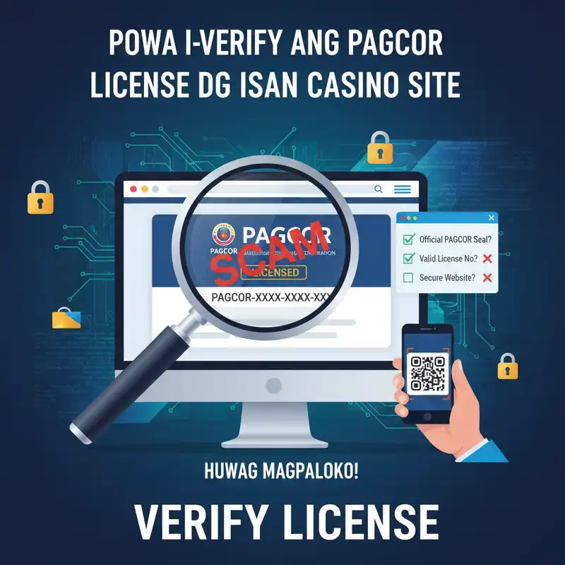 Paano I-verify ang PAGCOR Games License Guide